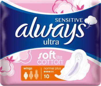 Always Ultra Normal Plus Sensitive 10 szt.