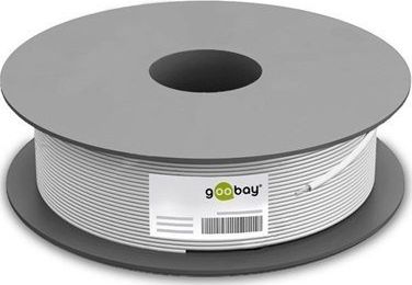 Goobay 68710 CAT 5e network cable, U/UTP, grey, 100m