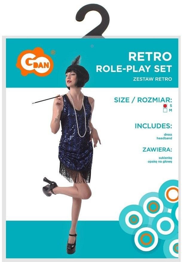 GoDan Strój dla dorosłych Retro rozm. S