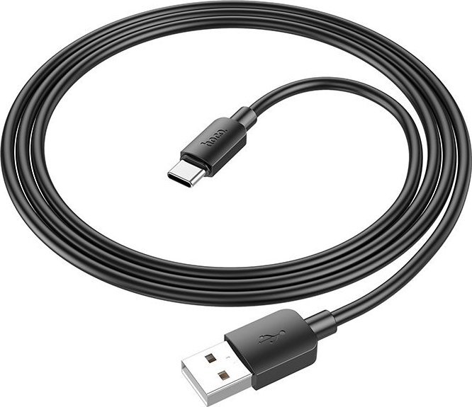 Kabel USB Hoco USB-A - USB-C 1 m Czarny