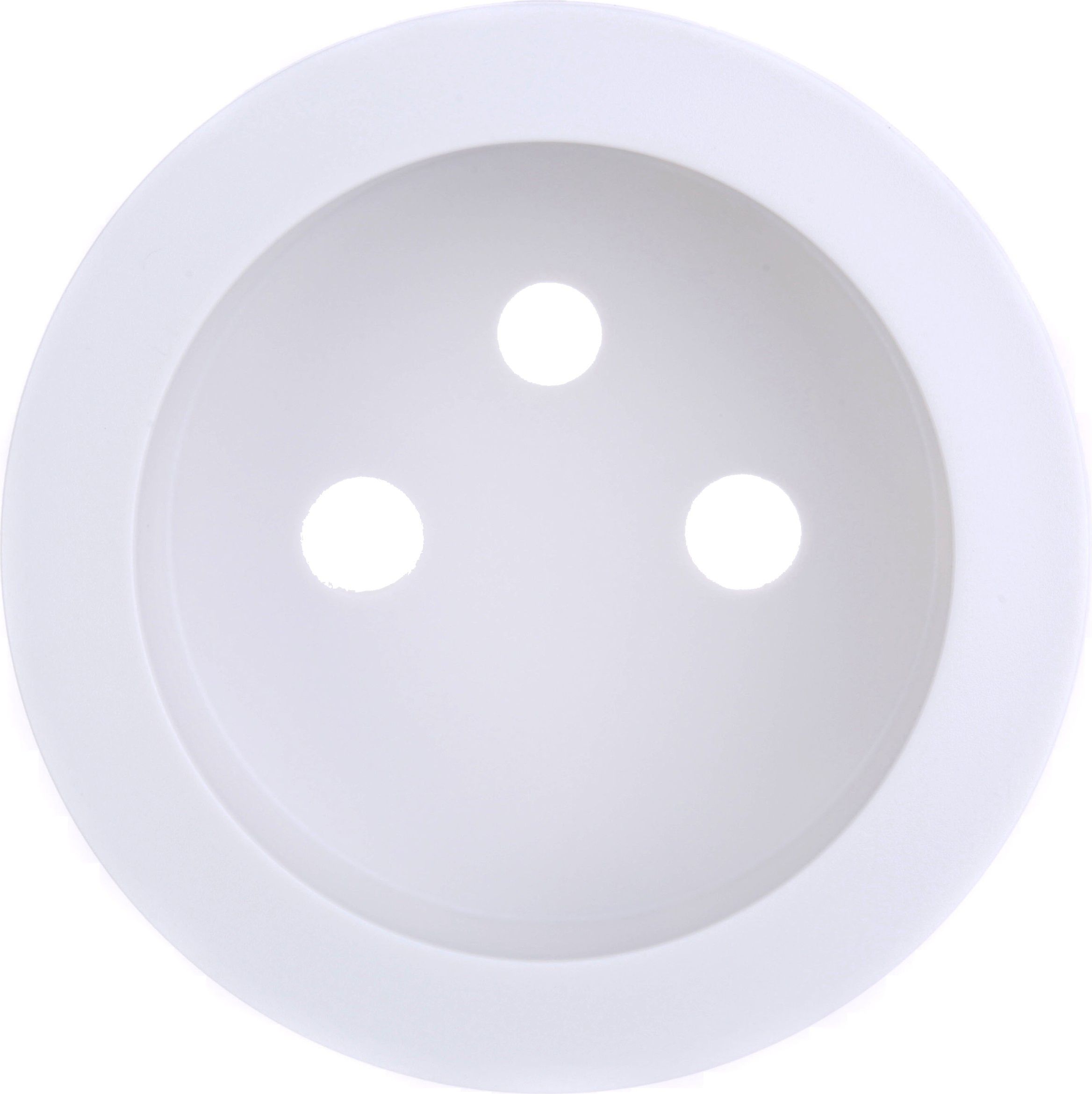 Legrand Plakietka gniazda pojedynczego CELIANE 2P/2P+Z biała - 068111