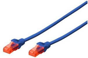 Digitus Patchcord U/UTP, Cat6, 5m, niebieski (DK-1612-050/B)