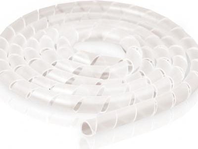 EM Group Wąż osłonowy spiralny transparentny 25mm x 10m (SP25)