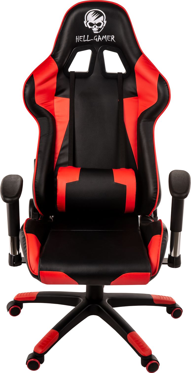 Fotel Hell-Gamer C500 czerwony