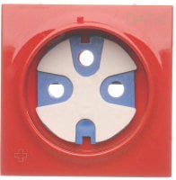 Pokrywa gniazda Kontakt Simon Simon 54 DGD1P/AB22 czerwona
