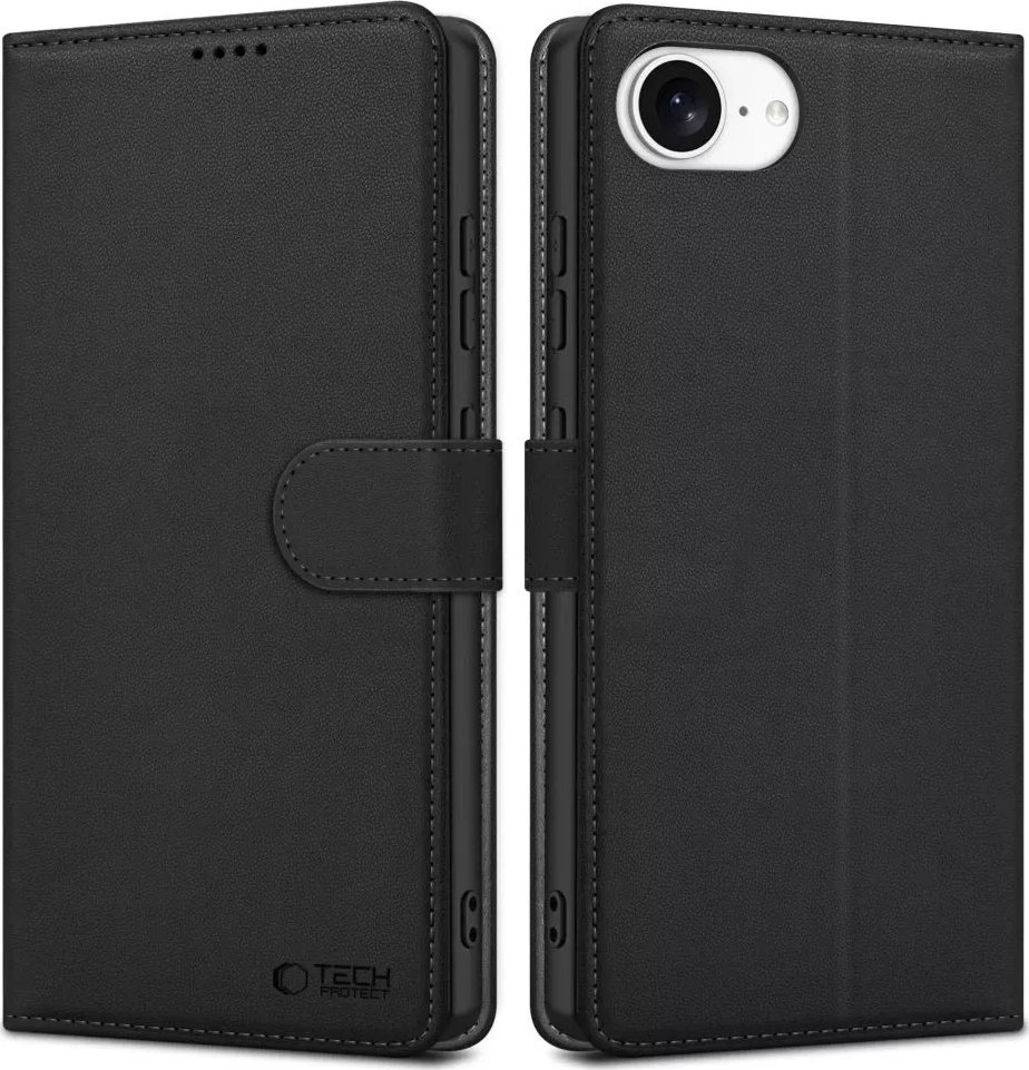 TECH-PROTECT WALLET IPHONE SE 4 2025 MATTE BLACK