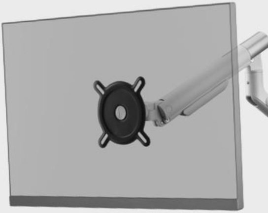 oneforall One for All Monitor Halterung Design Single White DM 7120