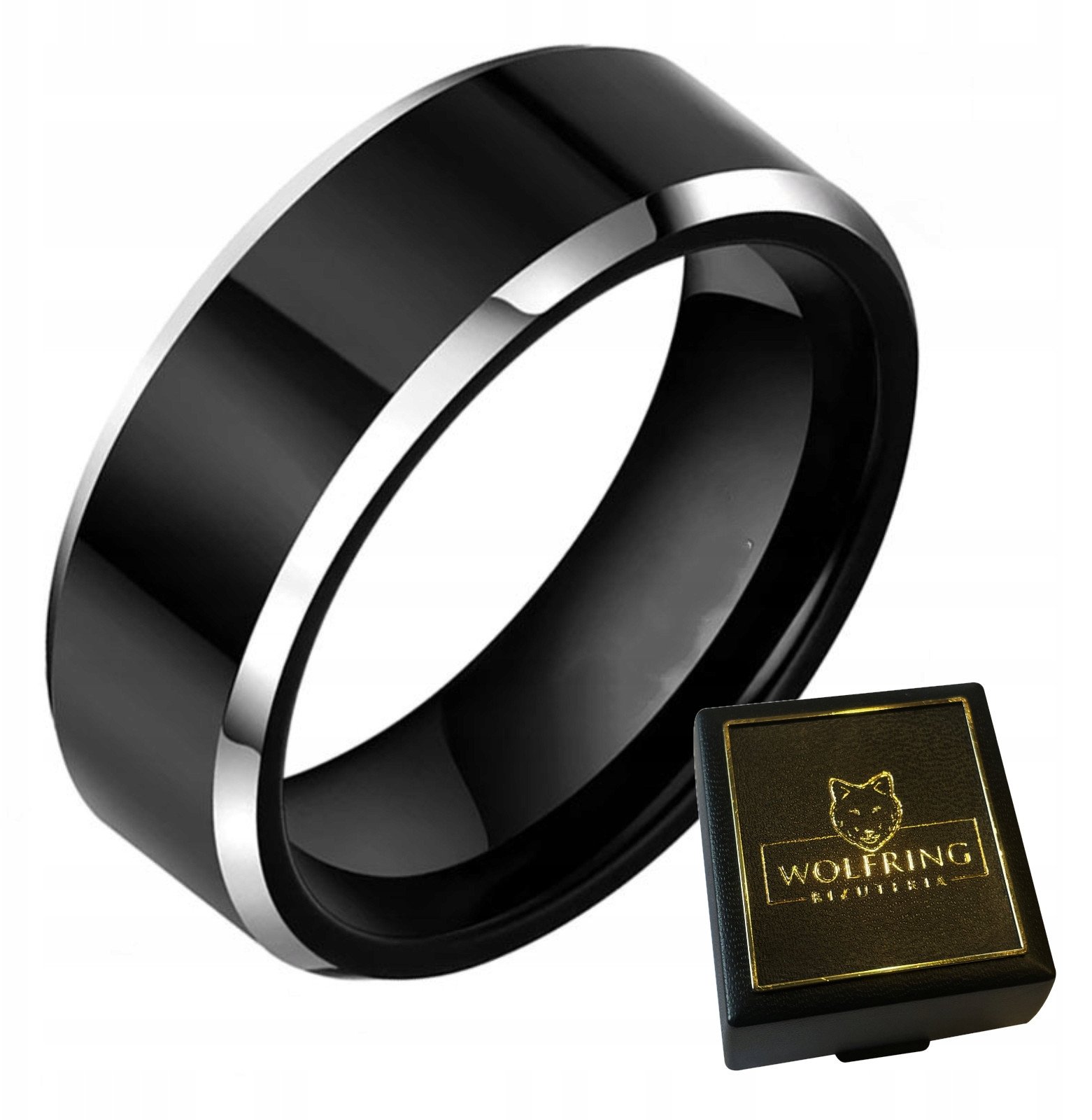 OBRĄCZKA PIERŚCIONEK WOLFRAM WOLFRING EU19 US9