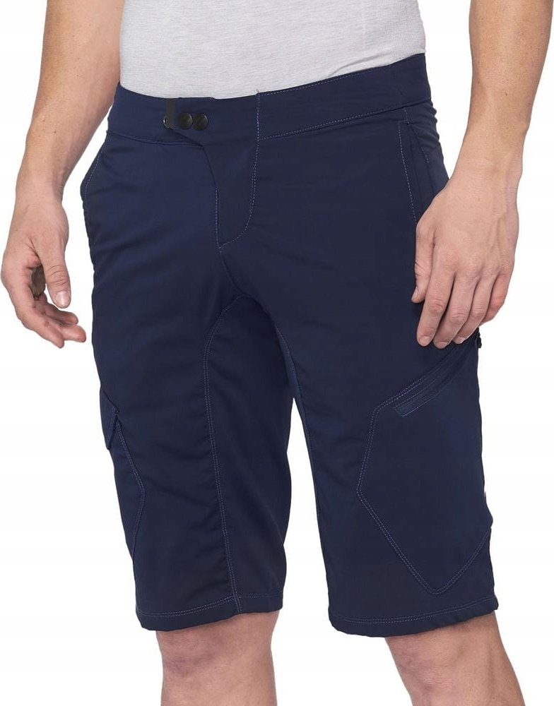 100% Szorty męskie 100% RIDECAMP Shorts Navy roz.34 (48 EUR)