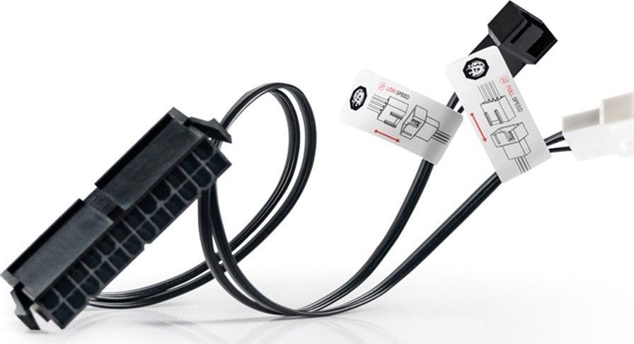 BitsPower Bitspower 24-Pin ATX - Überbrückungsstecker mit Lüfterausgang