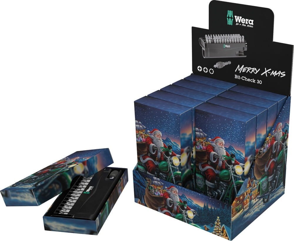 Wera Christmas Bit Set - 30 pcs.