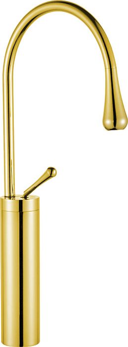 Bateria umywalkowa Mexen Dorado stojąca złoty