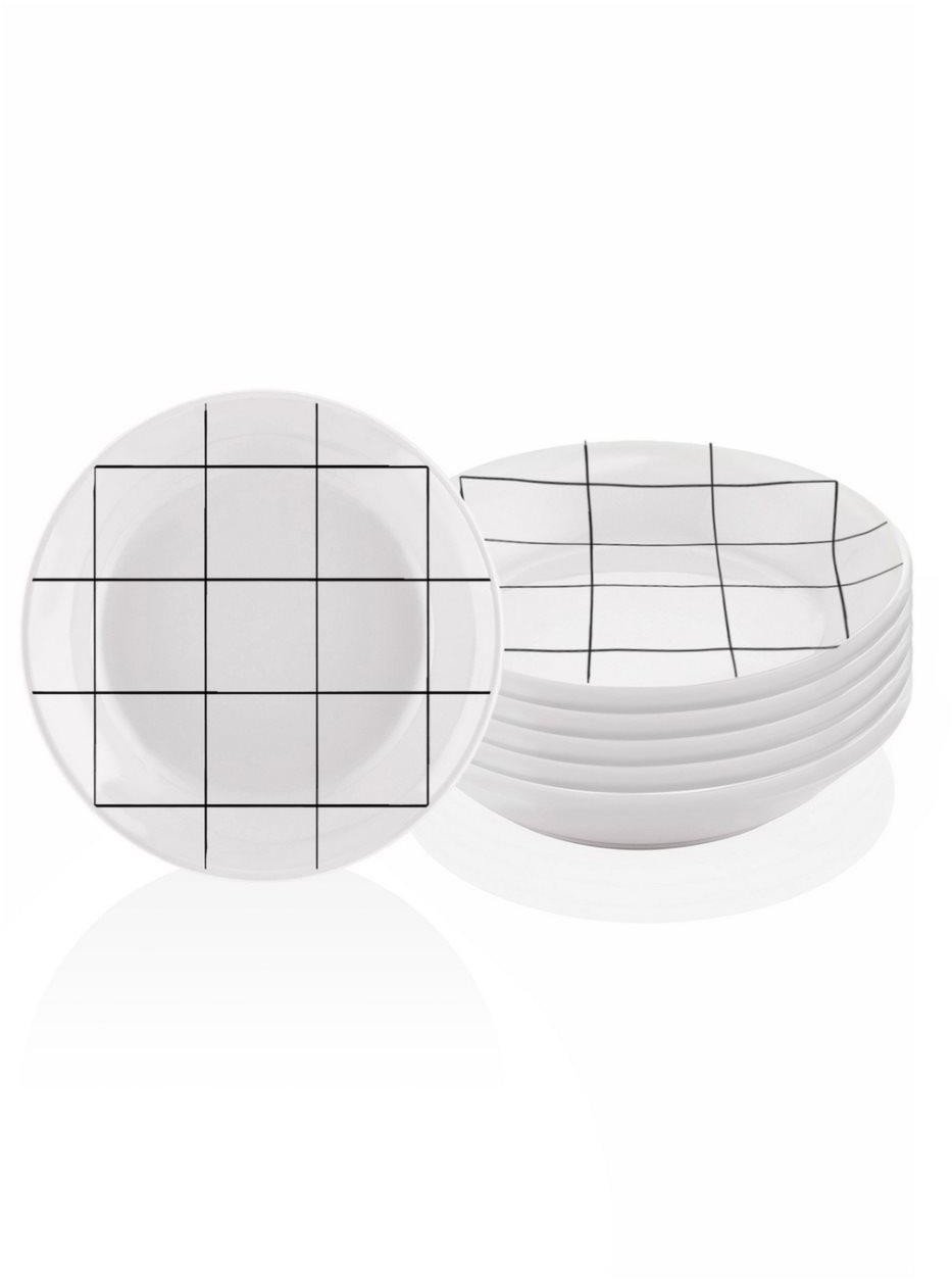 Mia lėkštė DLY005, 6 vnt.