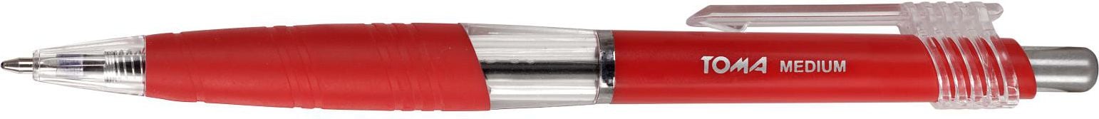 Toma Długopis automatyczny Czerwony - TO-038 22