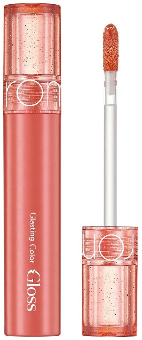 Rom&nd Glasting color gloss błyszczyk do ust 10 apricot sparkle 4g