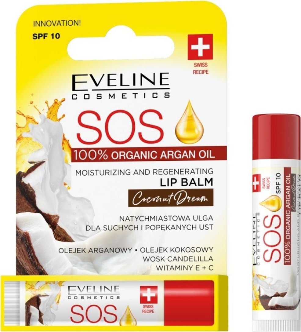 Eveline SOS Pomadka ochronna Coconut Dream