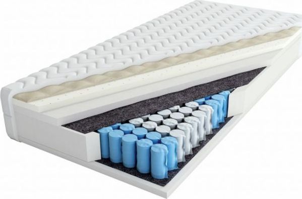 Lumitex Materac niestandardowy kieszeniowy Della 120x180 LUMITEX