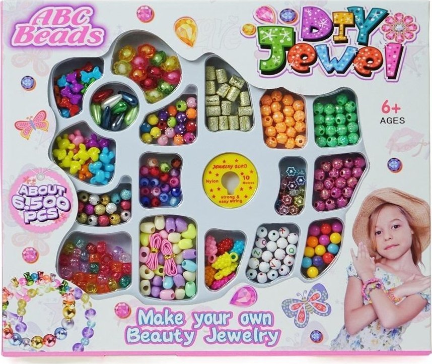 Zestaw koralików do nawlekania