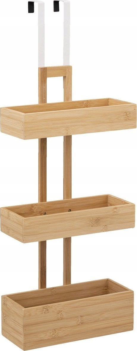 5five Półka łazienkowa wisząca, 3 poziomy, do zawieszenia na drzwiach prysznica