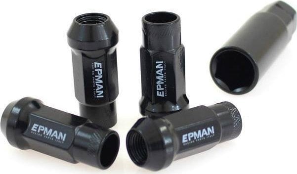 Epman Nakrętki JDM M12x1,25 Czarne