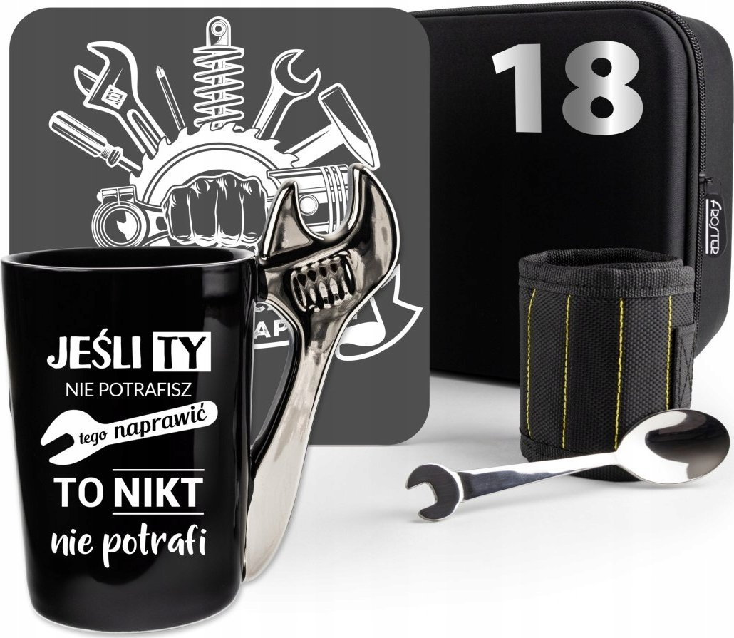 Froster Zestaw Prezentowy dla Złotej Rączki - 18 urodziny - prezent na osiemnastkę