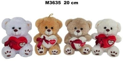 Miś M-3635 z secem 4kol 20cm 160904