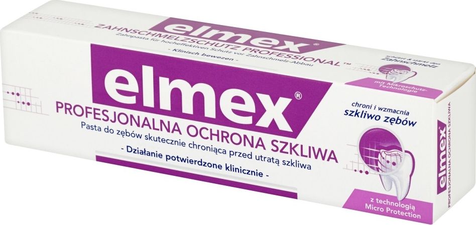 Elmex Profesjonalna Ochrona Szkliwa Pasta do zębów 75ml