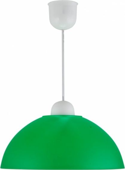 Lampa wisząca Candellux MIKA LAMPA WISZĄCA PLASTIK E27 1X60W ZIELONY (31-18635) Candellux