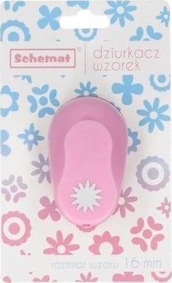 SCHEMAT Dziurkacz ozdobny 16mm słońce MIX