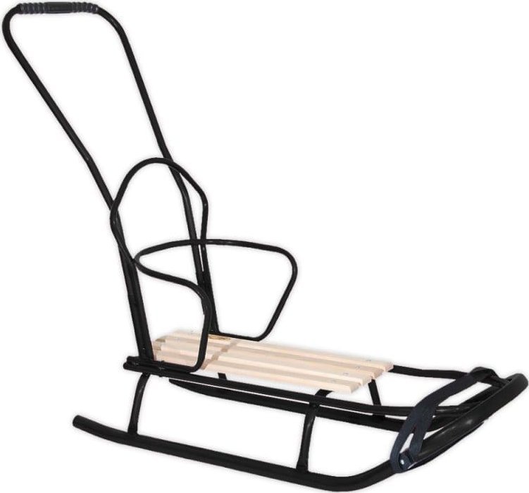 Sanki duże pchacz czarne