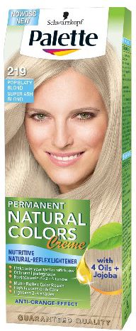 Palette Permanent Natural Colors Popielaty Blond nr 219 1op. - 68171180