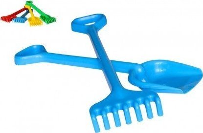 Technok Zestaw łopatka + grabie MIX