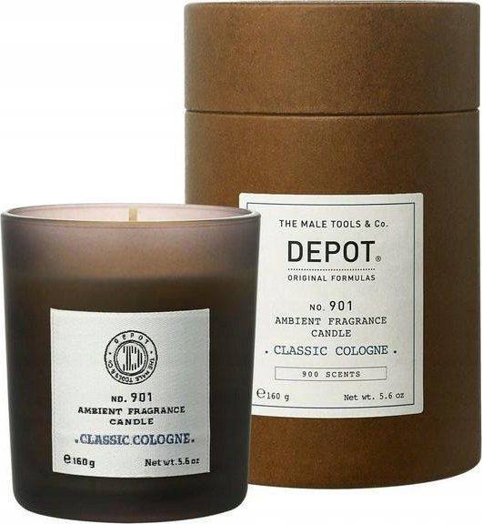 Balmain Depot, 900 Scents No. 901, Classic Cologne, Scented Candle, 160 g Unisex