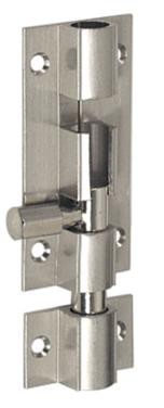 Zasuwka okrągła niklowana L 50mm