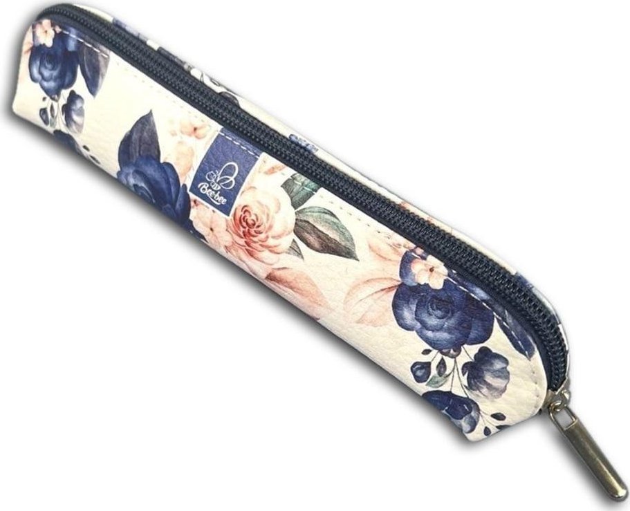 Piórnik Bee-bee Piórnik mini niebieskie róże