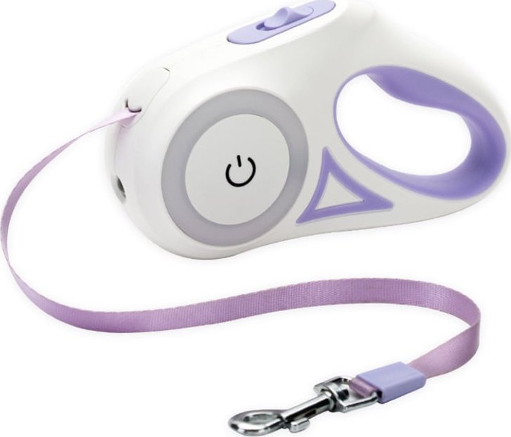 SMYCZ DLA PSA AUTOMATYCZNA ZWIJANA REGULOWANA MOCNA TAŚMA 5M LED LATARKA