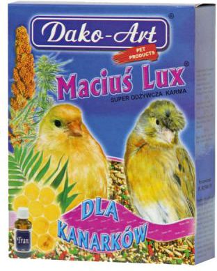Dako-Art 500g MACIUŚ LUX karma DLA KANARKÓW