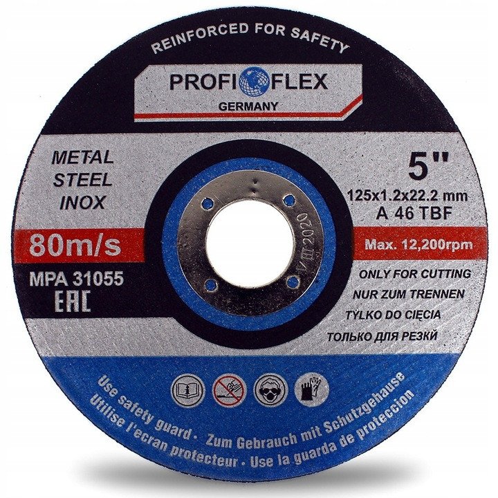 Silver Tarcza do cięcia Profi-Flex 125 x 22.23 x 1.2 mm