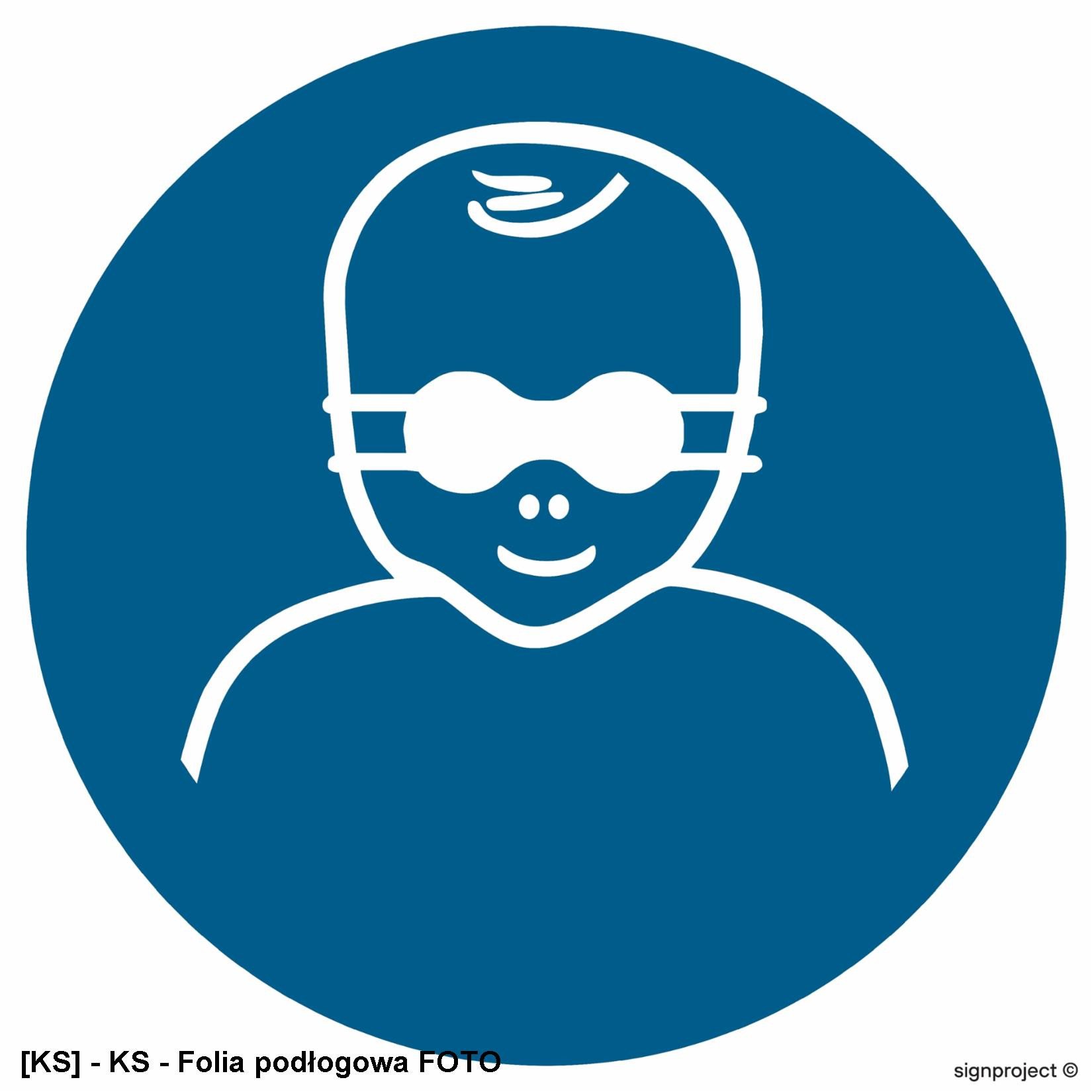 GJ025 - Nakaz ochrony oczu dzieci nieprzejrzystymi okularami ochronnymi 200x200