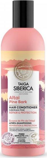 Natura Siberica SIBERICA PROFESSIONAL_Taiga Natural Hair Conditioner Repait and Protection odbudowująco-ochronna odżywka do włosów Altai Pine Bark 270