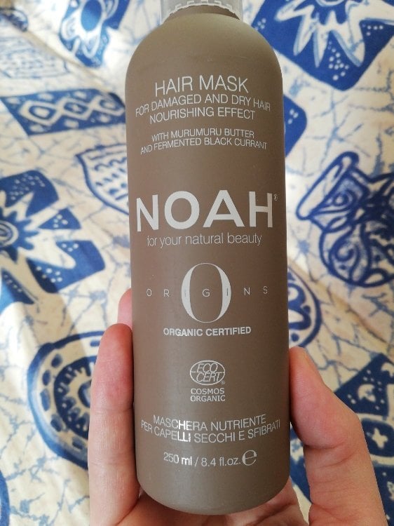 Maitinanti kaukė pažeistiems ir sausiems plaukams Noah Origins, 250 ml