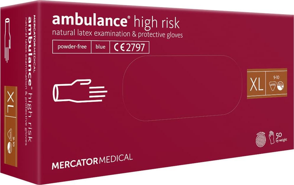 Mercator Medical ambulance high risk 50 szt.