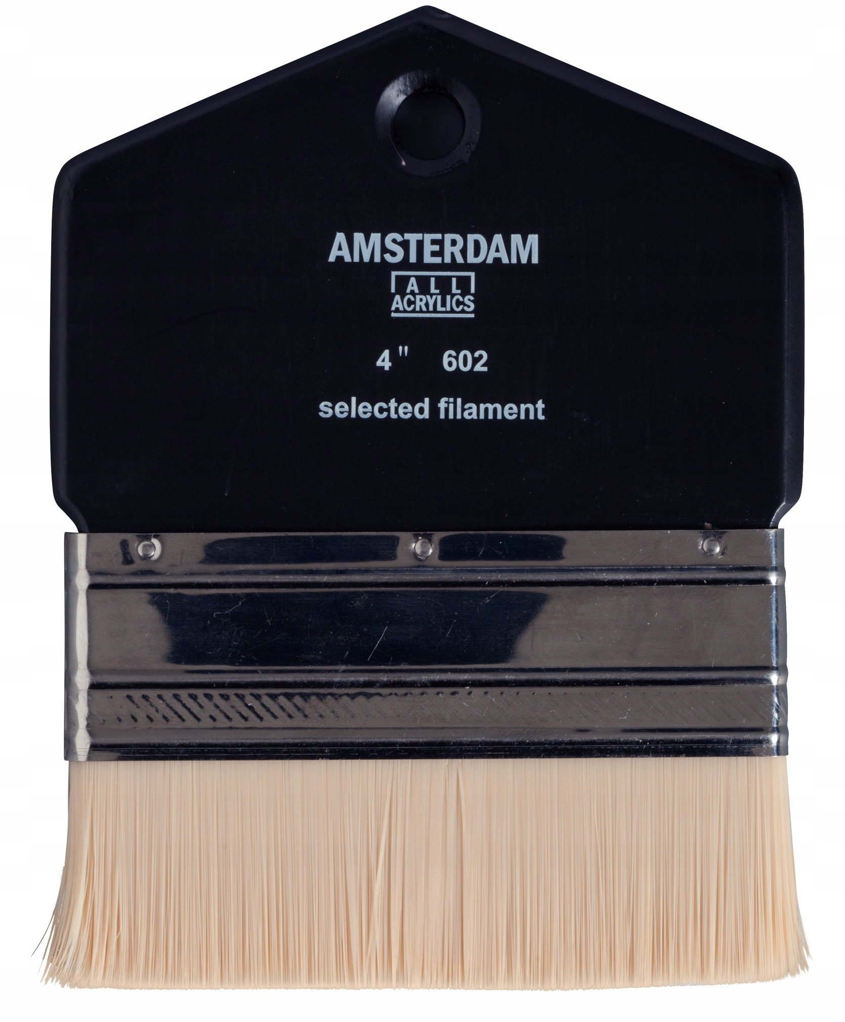 Amsterdam Paddle brush series 602 - 4 inch - synthetic hair