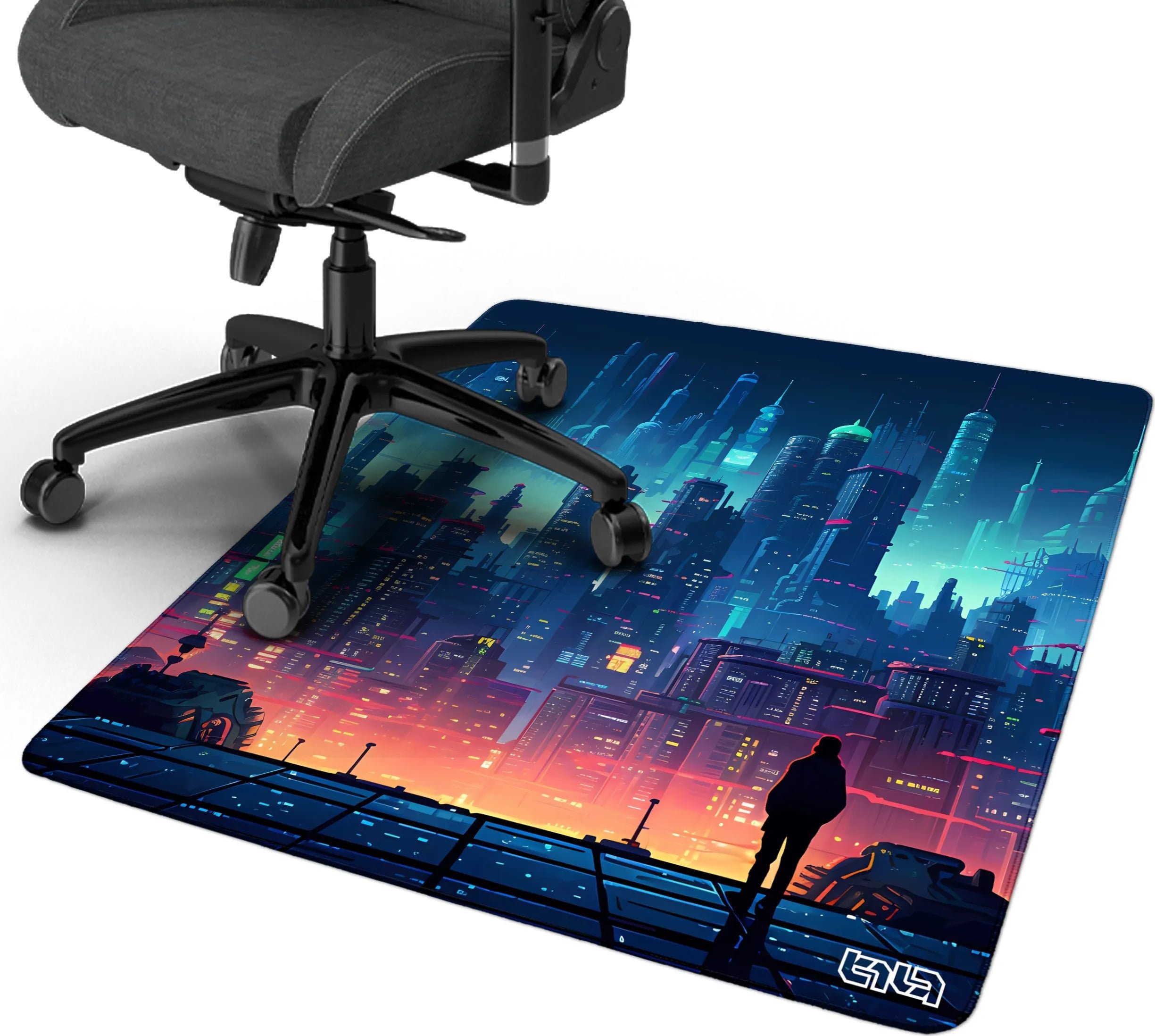 Tilt Mata pod Krzesło Retro Cyberpunk 100x100