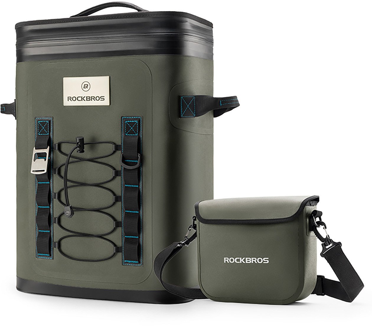 Plecak termiczny Rockbros z izolacją 20l - zielony