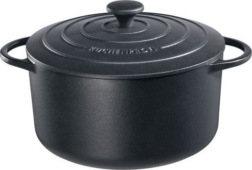 Kuchenprofi Garnek Kuchenprofi Provence do zapiekania, 6,6 l, śred. 28 cm, czarny