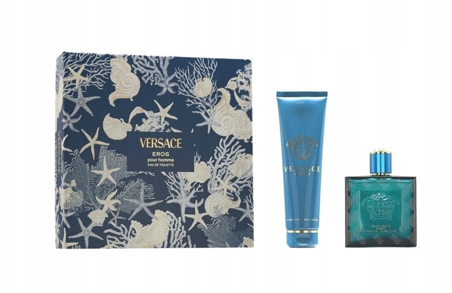 Versace Eros Man Żel Pod Prysznic 150Ml + Woda Toletowa 100Ml