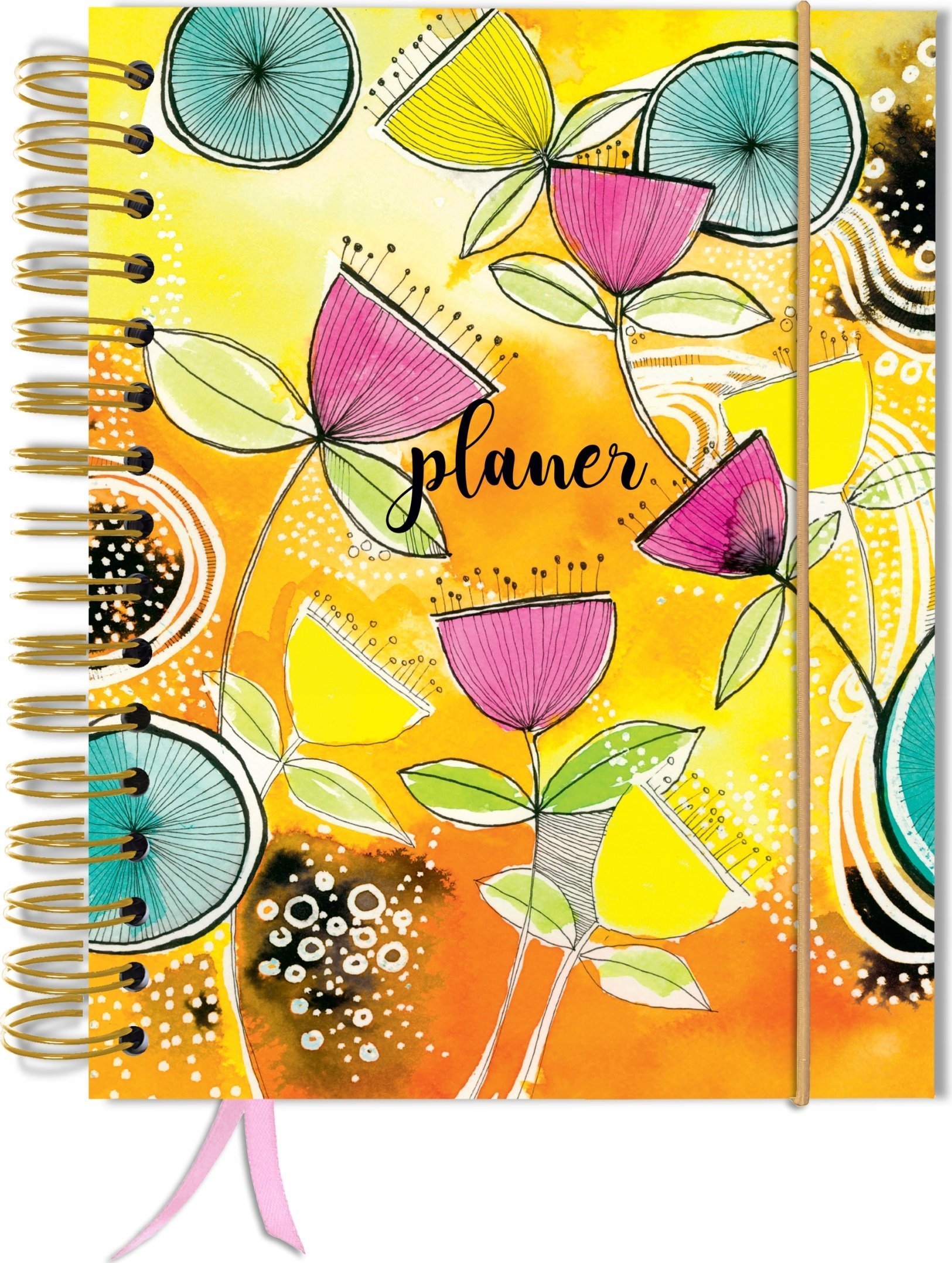 TadaPlanner Kalendarz terminarz bez dat planer książkowy A5+