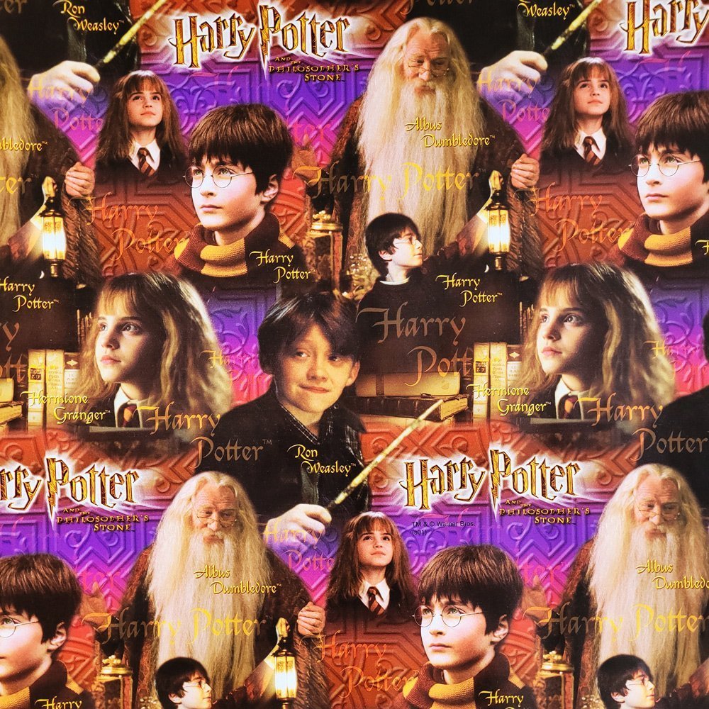 Papier "Harry Poter" do pakowania 57cmx2m 2m288