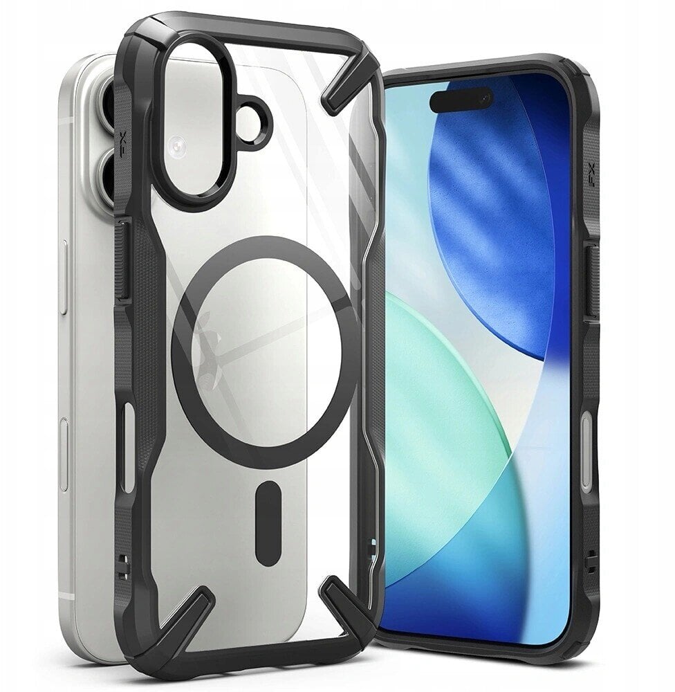 Etui Ringke Fusion-X Magnetic MagSafe do Apple iPhone 17 Black